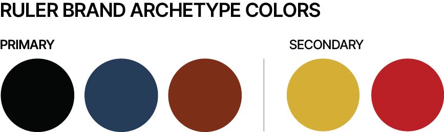 Rular Brand Archetype Colors