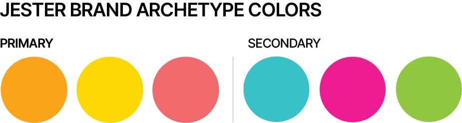 Jester Brand Archetype Colors