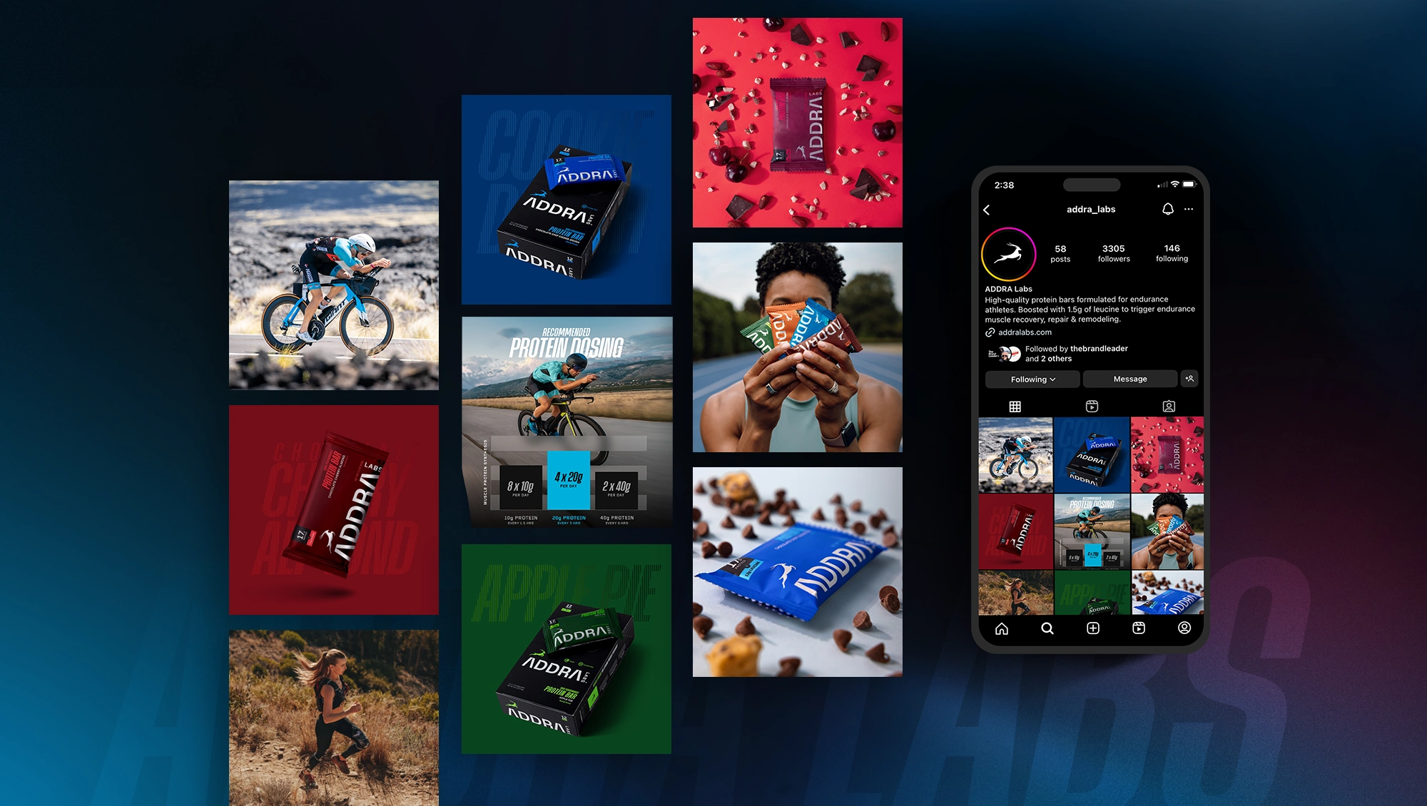 ADDRA Social media design