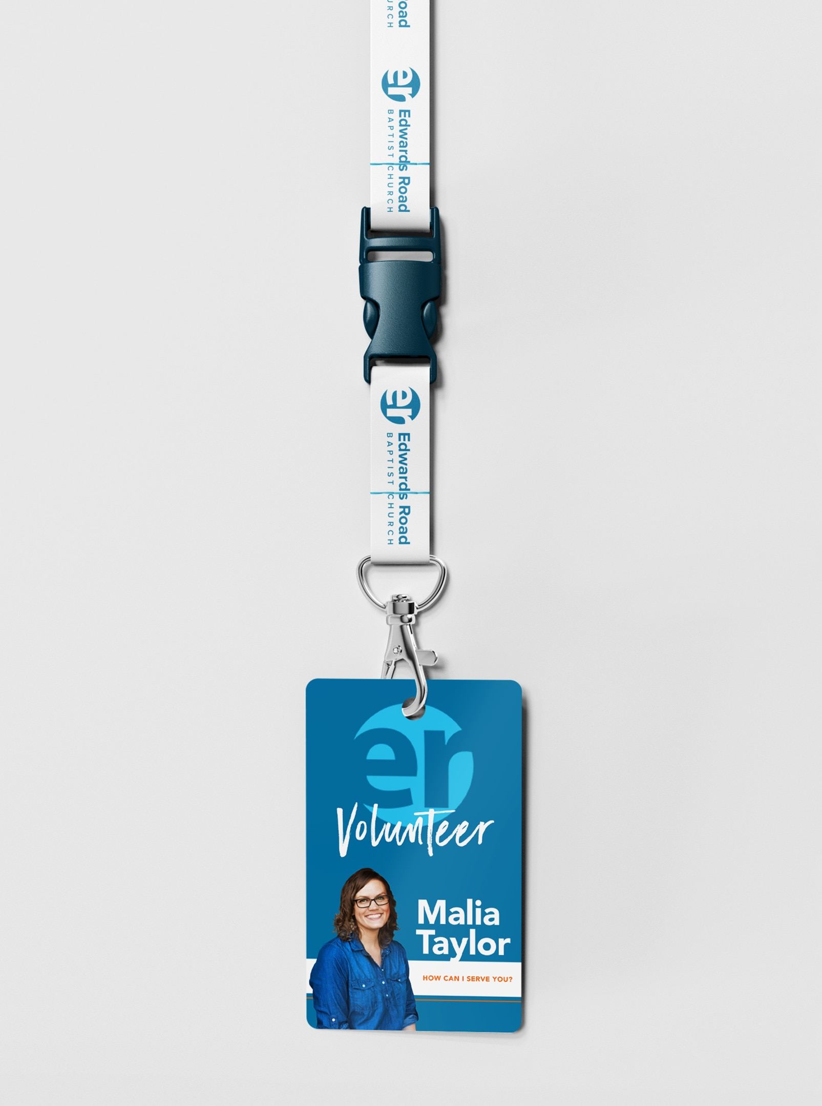 Edwards Road Baptist Church Lanyard Name Badge