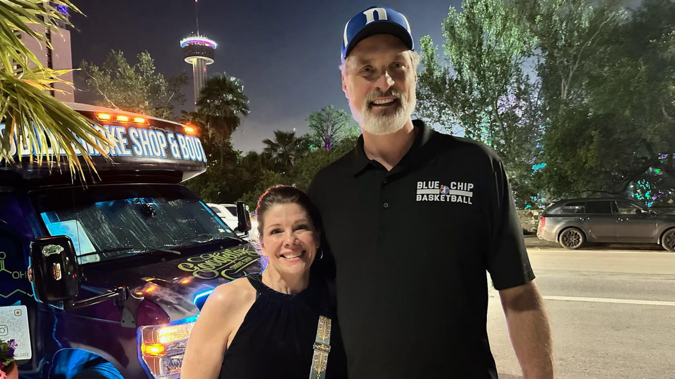 Meeting Christian Laettner at the Final Four