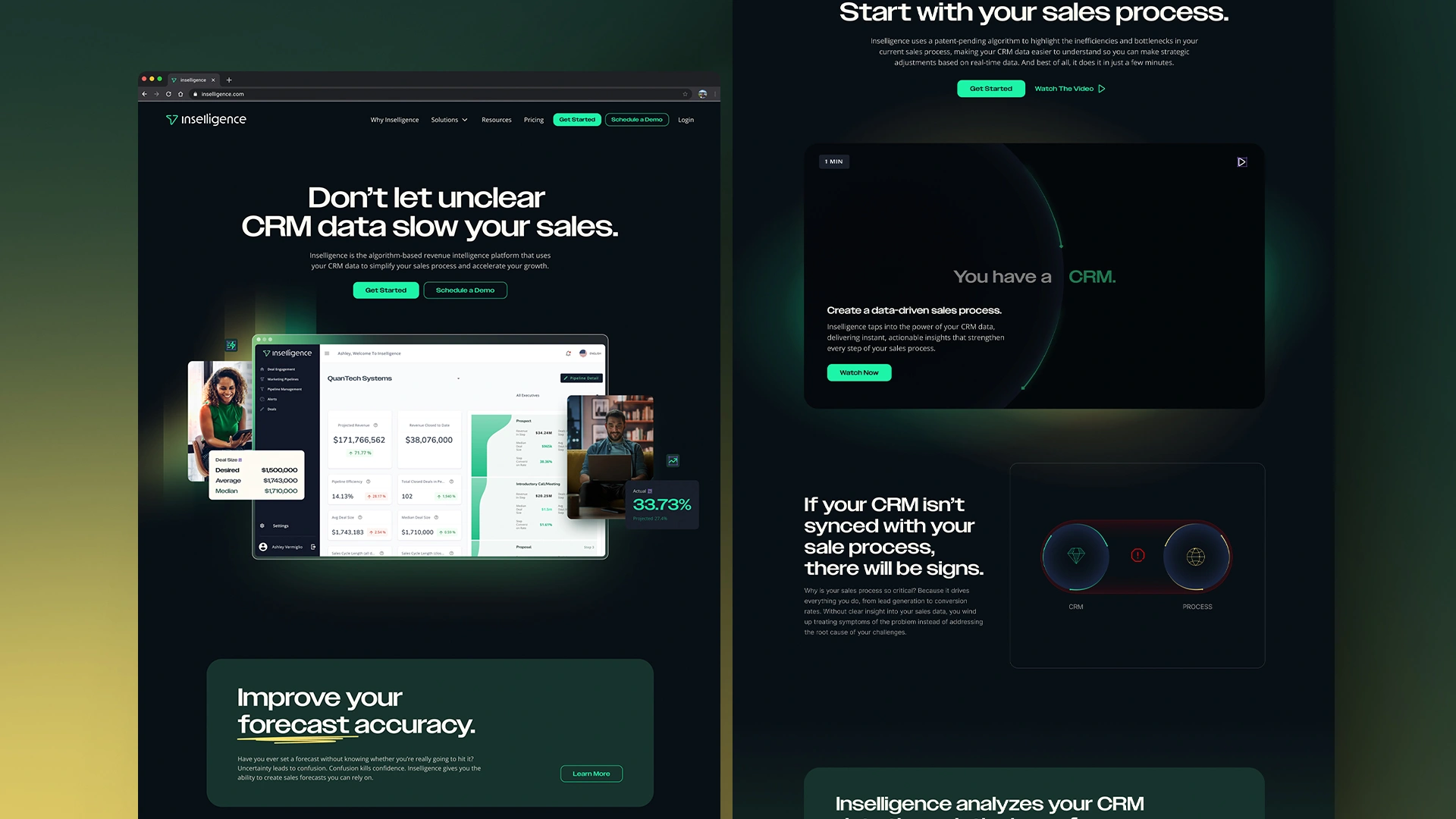 Inselligence Website Design