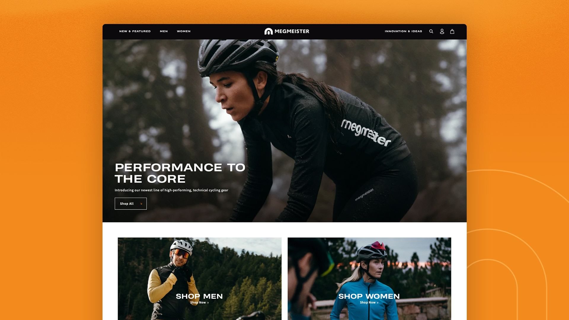 Megmeister Homepage Design