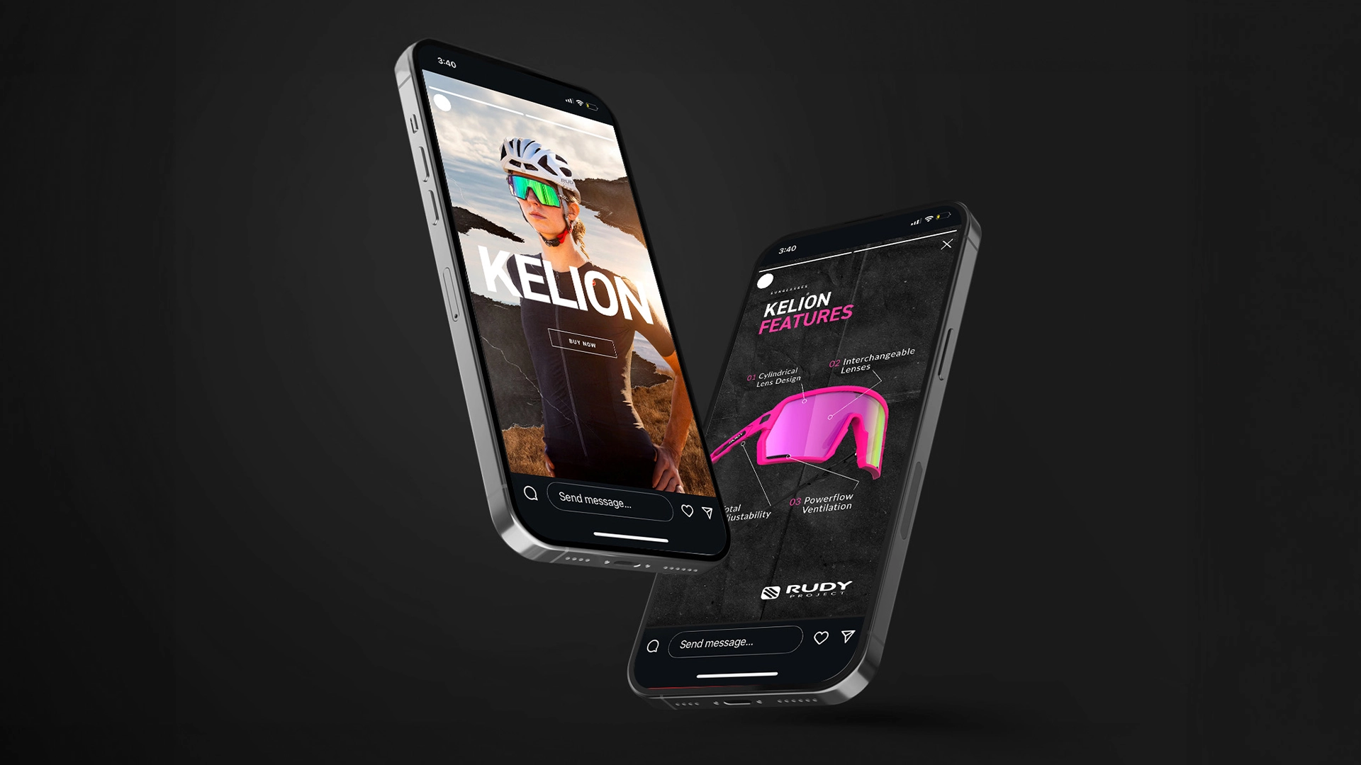 Rudy Project North America Kelion Mockup