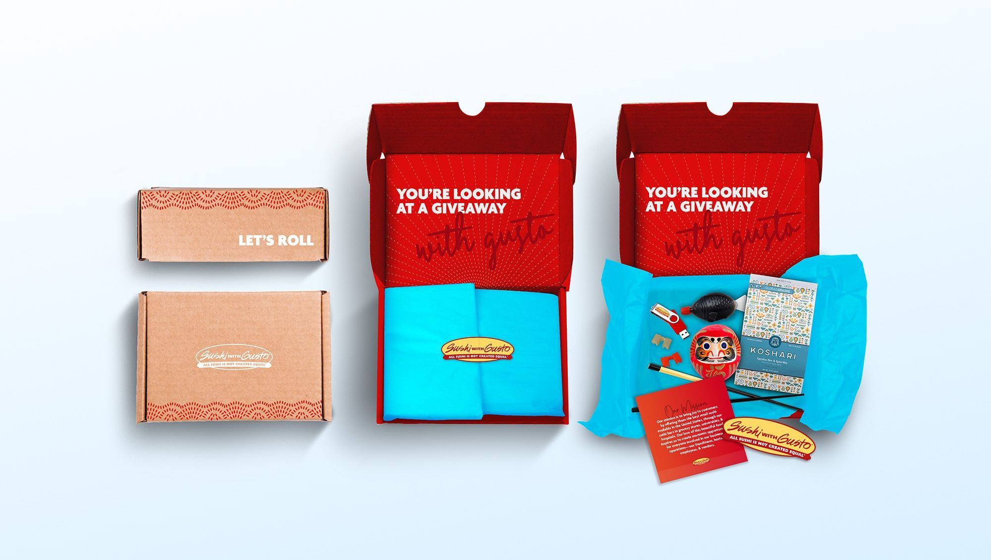 Sushi With Gusto Large Box