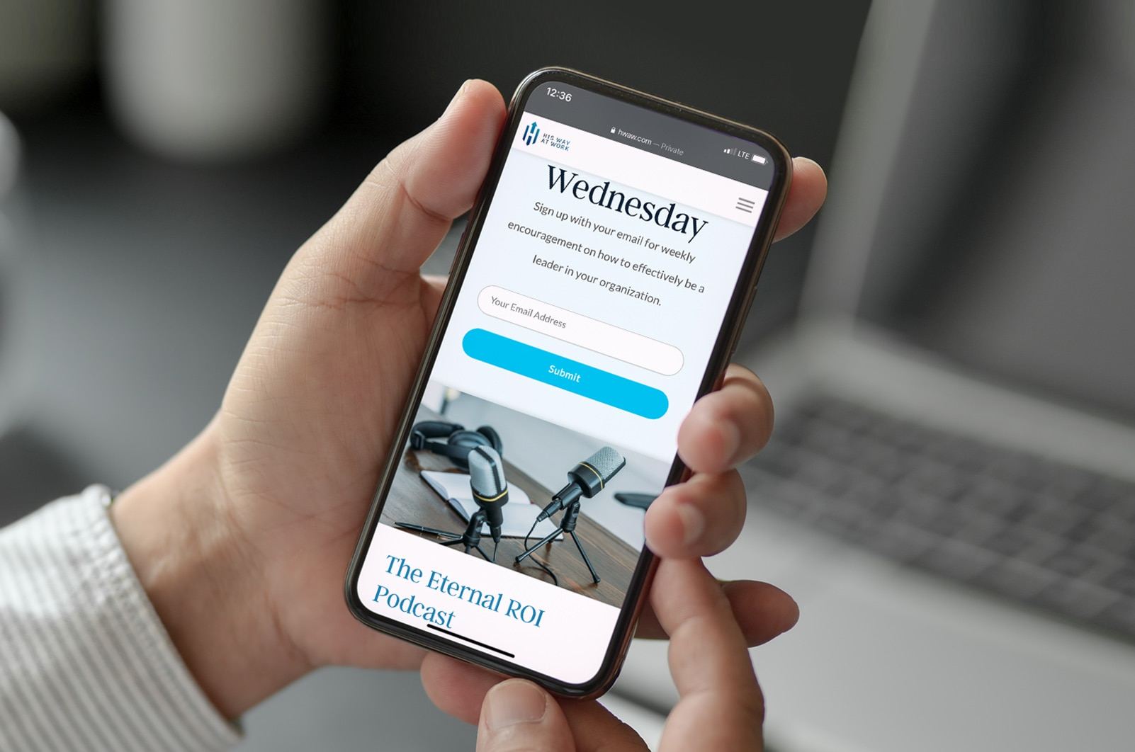 TBL21 Work His Way at Work Phone Website
