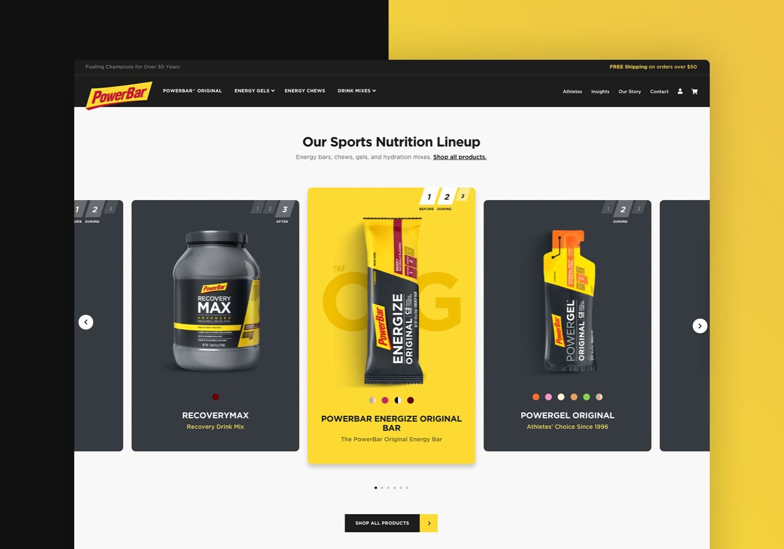 Powerbar-ecommerce-Website-design