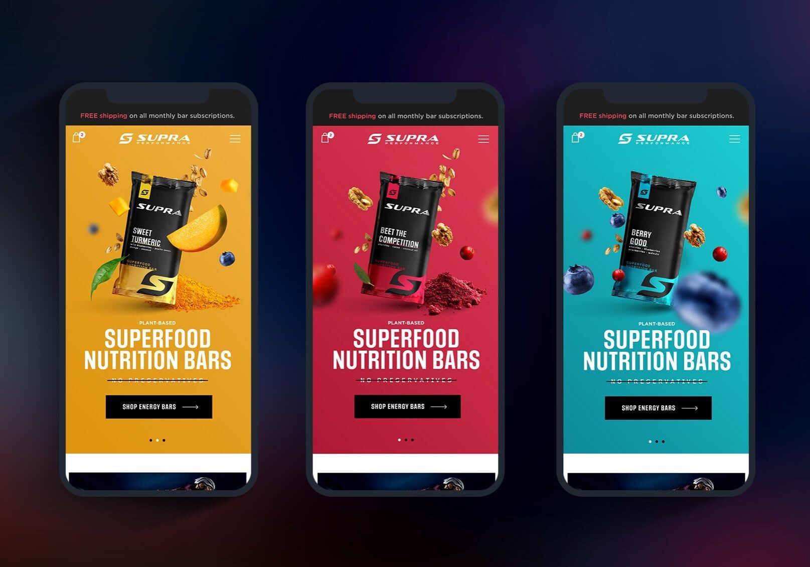 supra-mobile-website-design