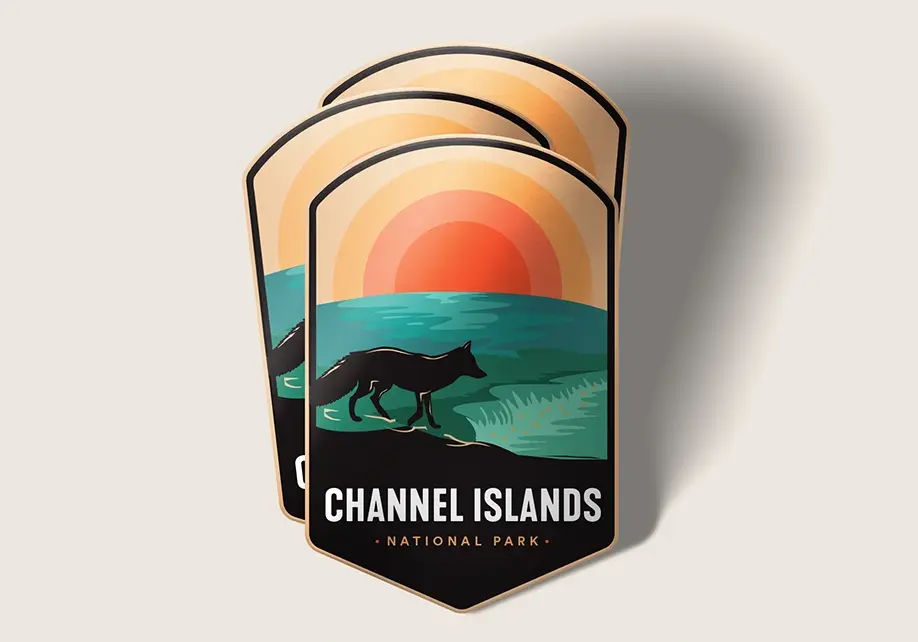 Channel Islands sticker design