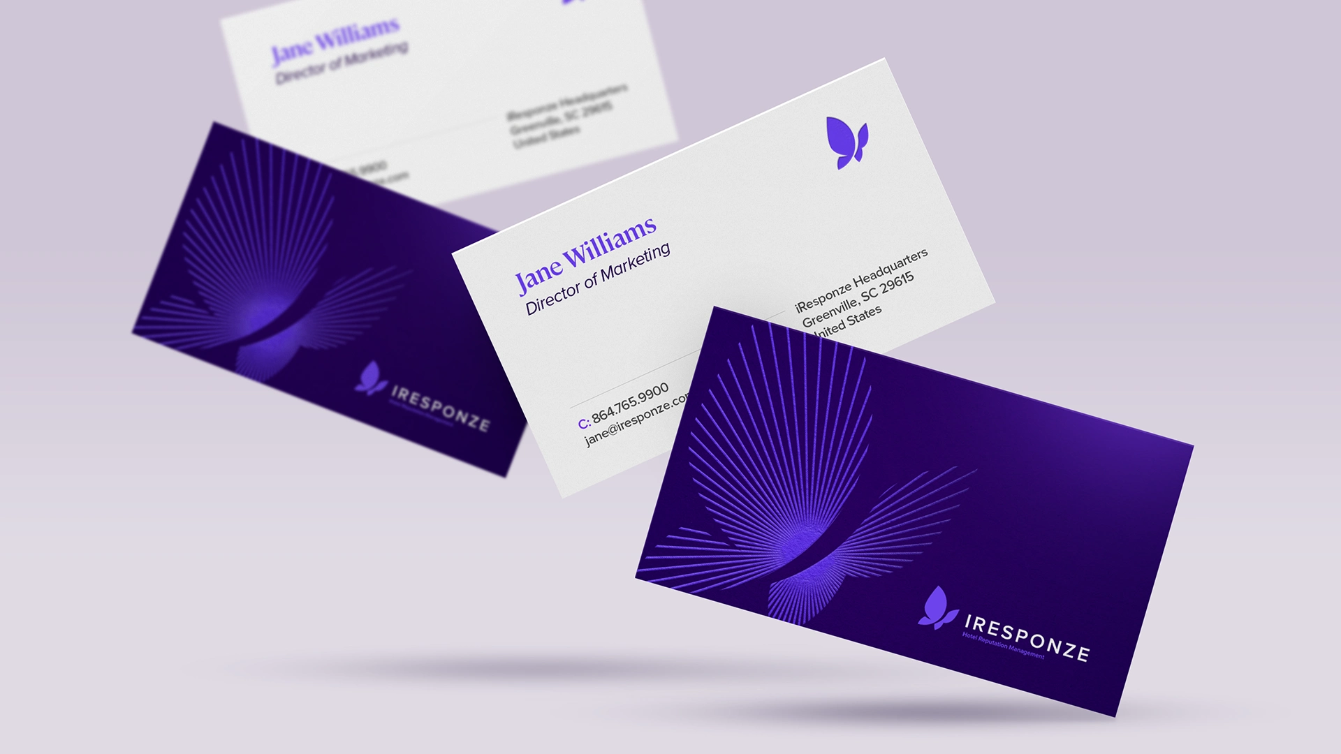 iResponze Business Card Design