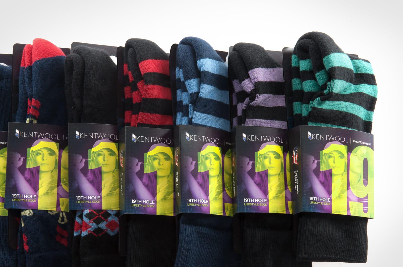 kentwool socks packaging design the brand leader