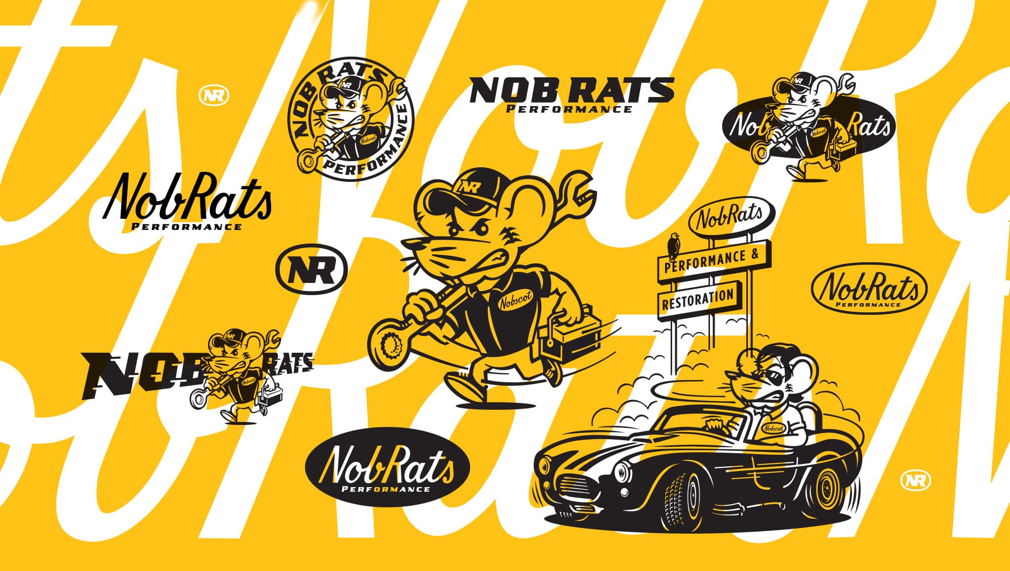 nob rats illustration family 1